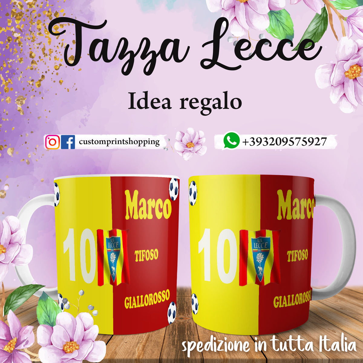 Body Neonato Tifoso Calcio - Cuore Giallorosso In Cotone Jersey, Manica Corta - Foto 4