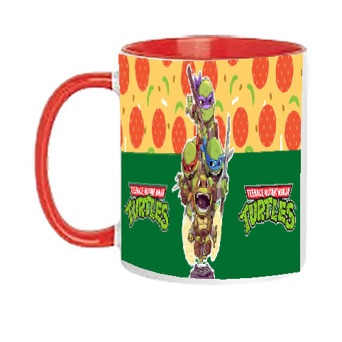 Pyramid International MGC27771 - Tazza da caffè in ceramica, motivo: Tartarughe Ninja, design Cowabunga, capacità 325 ml