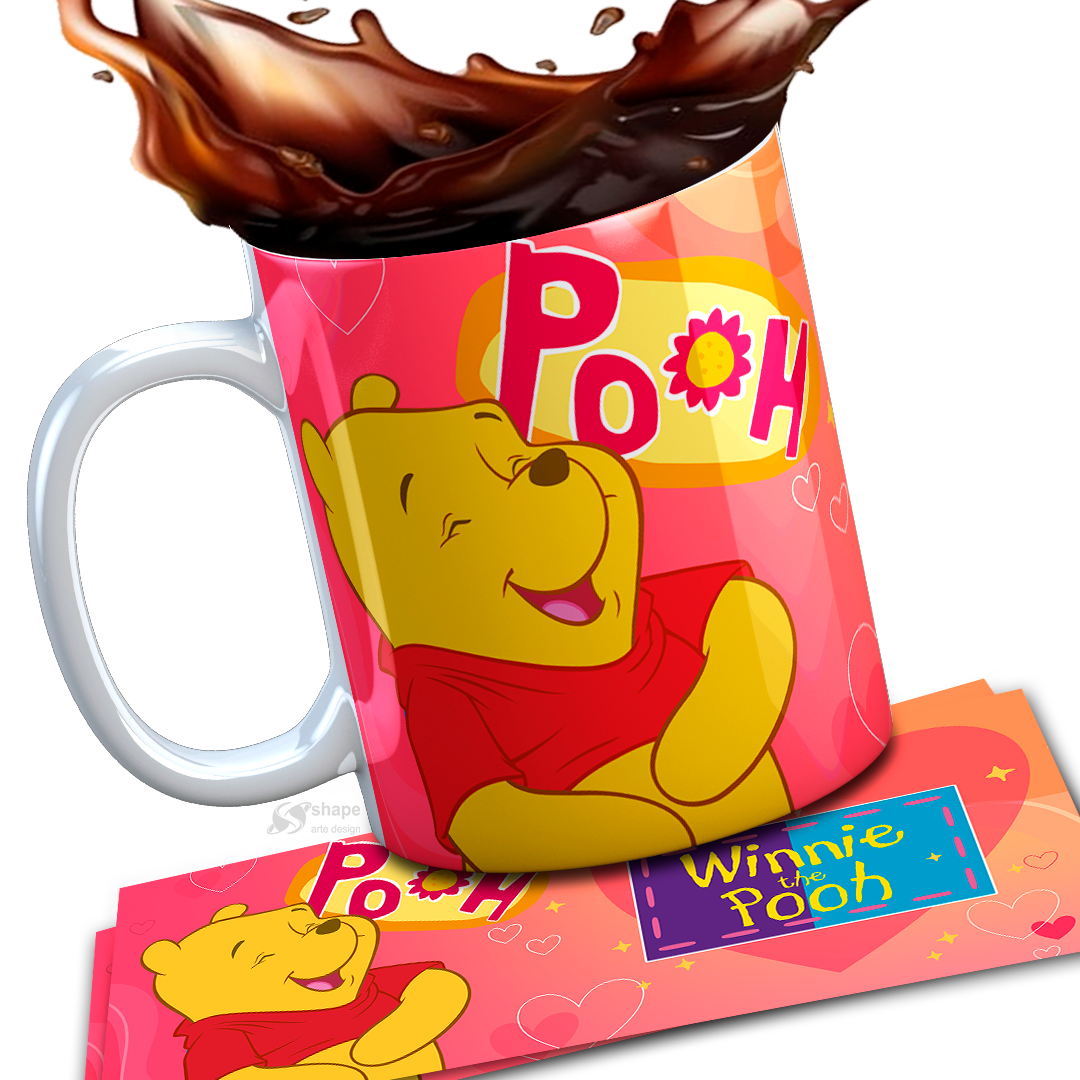 TAZZA WINNIE THE POOH PERSONALIZZABILE CON IL TUO NOME MOD.6