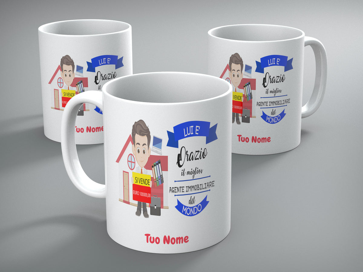 TAZZA INFERMIERE/A PERSONALIZZATA CON IL TUO NOME – Customprintshopping