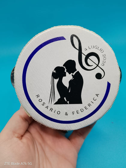 Tamburi Matrimonio Personalizzati