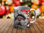 TAZZA NATALE 3D PERSONALIZZABILE CON NOME MOD.01