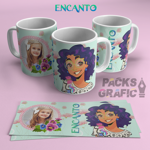 TAZZA ENCANTO PERSONALIZZATA CON FOTO E NOME MOD.22