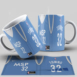 TAZZA BASKET NBA PERSONALIZZATA MOD.31