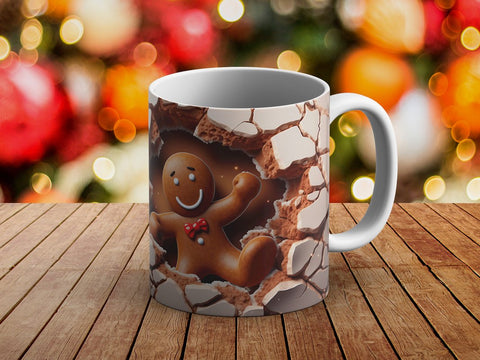 TAZZA NATALE 3D PERSONALIZZABILE CON NOME MOD.04