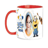 TAZZA MINIONS 04 PERSONALIZZATA CON LA TUA FOTO E NOME