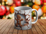 TAZZA NATALE 3D PERSONALIZZABILE CON NOME MOD.05