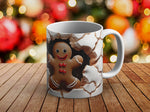 TAZZA NATALE 3D PERSONALIZZABILE CON NOME MOD.06