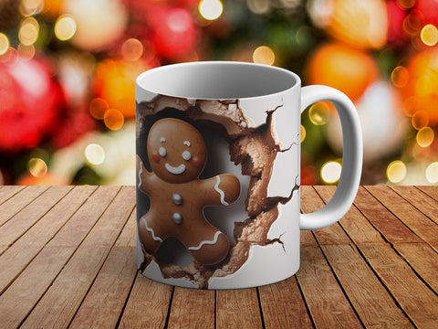 TAZZA NATALE 3D PERSONALIZZABILE CON NOME MOD.07