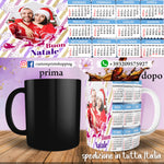 TAZZA CALENDARIO 2025 PERSONALIZZATA CON FOTO MOD.08