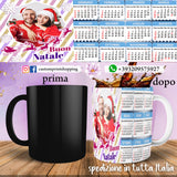 TAZZA CALENDARIO 2025 PERSONALIZZATA CON FOTO MOD.08