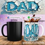 TAZZD DAD PERSONALIZZATA  IN 3D MOD.10