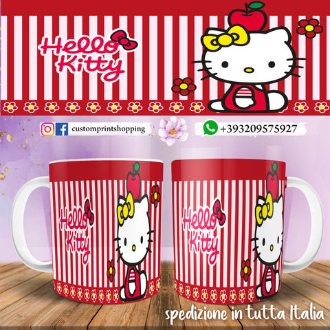 TAZZA HELLO KITTY PERSONALIZZABILE CON IL TUO NOME MOD.10