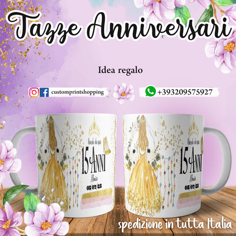 TAZZA COMPLEANNO PERSONALIZZATA MOD.10