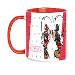 TAZZA MICKEY MINNIE PERSONALIZZATA CON NOME MOD.10