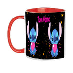 TAZZA STITCH IN LOVE PERSONALIZZATA CON NOME MOD.10