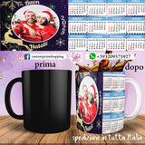 TAZZA CALENDARIO 2025 PERSONALIZZATA CON FOTO MOD.10