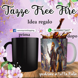 TAZZA FREE FIRE PERSONALIZZABILE CON NOME MOD.10