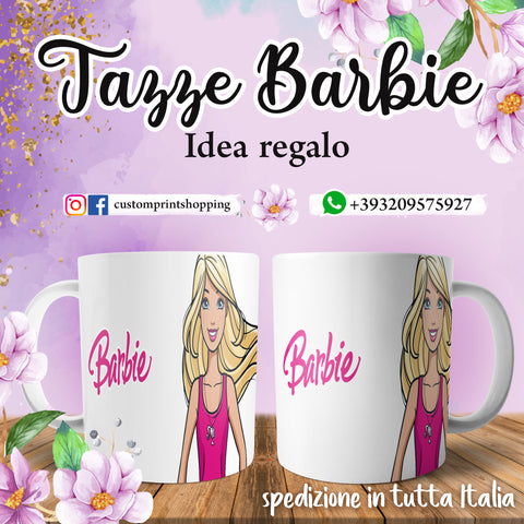 TAZZA BARBIE PERSONALIZZABILE MOD. 10