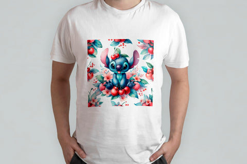 T-SHIRT  STITCH PERSONALIZZABILE CON NOME MOD.10