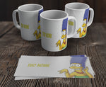 TAZZA SIMPSON PERSONALIZZABILE CON NOME MOD.10