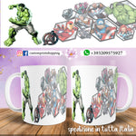 TAZZA MARVEL  PERSONALIZZABILE CON IL TUO NOME MOD.11