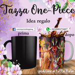 TAZZA ONE-PIECE PERSONALIZZABILE CON NOME MOD.11