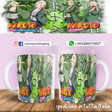 TAZZA NARUTO SHIPPUDEN PERSONALIZZABILE CON IL TUO NOME MOD.12