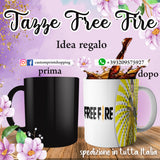 TAZZA FREE FIRE PERSONALIZZABILE CON NOME MOD.12