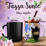 TAZZA SONIC MOD.13 PERSONALIZZABILE CON IL TUO NOME