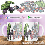 TAZZA MARVEL  PERSONALIZZABILE CON IL TUO NOME MOD.13