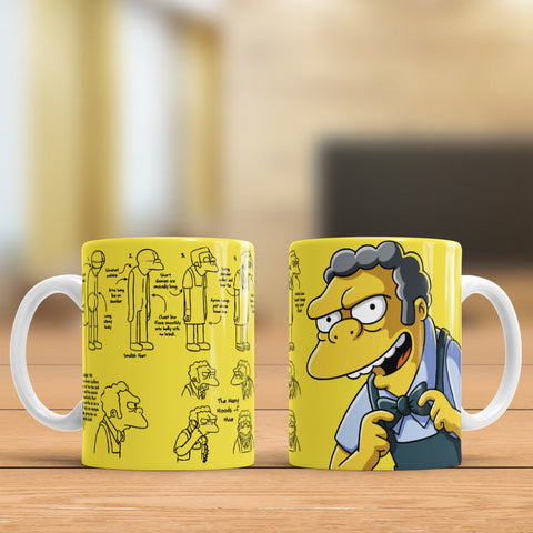 TAZZA SIMPSON PERSONALIZZABILE CON NOME MOD.13