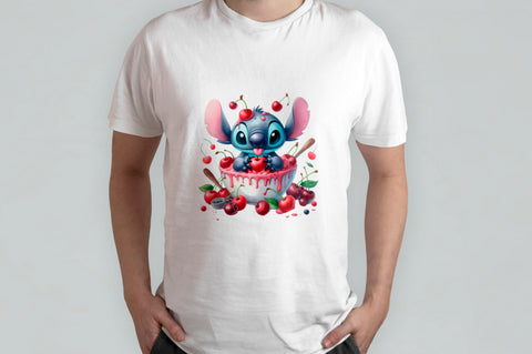 T-SHIRT  STITCH PERSONALIZZABILE CON NOME MOD.14