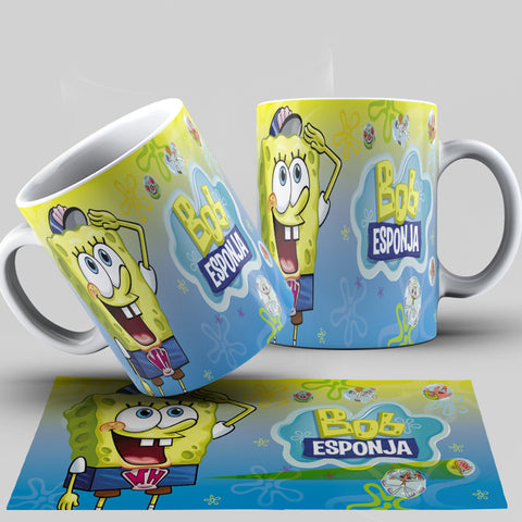 TAZZA BOB ESPONJA PERSONALIZZABILE MOD.14