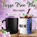 TAZZA FREE FIRE PERSONALIZZABILE CON NOME MOD.14