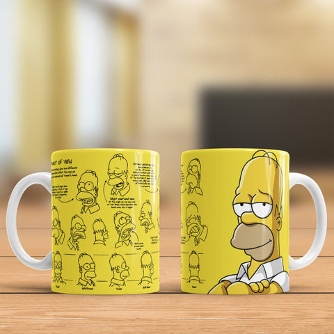 TAZZA SIMPSON PERSONALIZZABILE CON NOME MOD.14