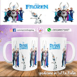 TAZZA FROZEN PERSONALIZZABILE CON  NOME MOD.14