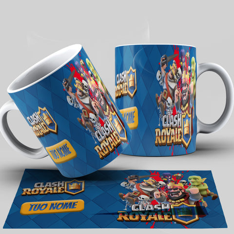 TAZZA CLASH ROYALE PERSONALIZZABILE MOD.14