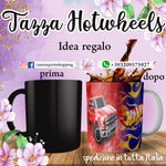 TAZZA HOTWHEELS PERSONALIZZABILE CON NOME MOD. 15