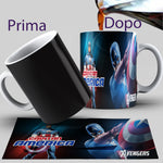 TAZZA CAPITAN AMERICA PERSONALIZZABILE MOD.15