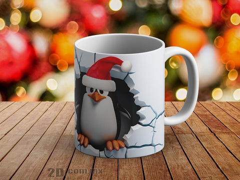 TAZZA NATALE 3D PERSONALIZZABILE CON NOME MOD.16