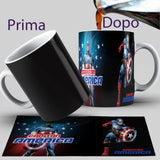 TAZZA CAPITAN AMERICA PERSONALIZZABILE MOD.16