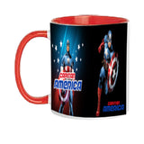 TAZZA CAPITAN AMERICA PERSONALIZZABILE MOD.16