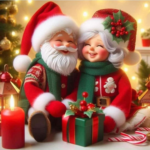 TAMBURO PERSONALIZZATO A TEMA  NATALE