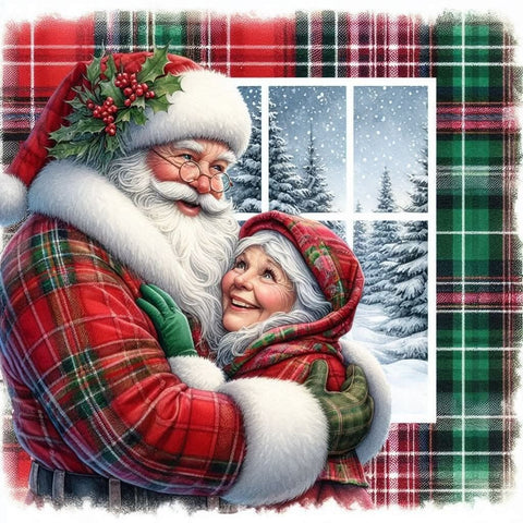 TAMBURO PERSONALIZZATO A TEMA  NATALE