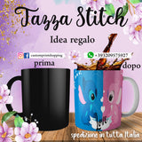 TAZZA STITCH IN LOVE PERSONALIZZABILE CON NOME MOD.19