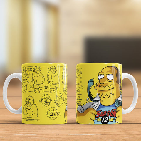 TAZZA SIMPSON PERSONALIZZABILE CON NOME MOD.19