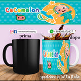 TAZZA COCOMELON PERSONALIZZABILE CON NOME MOD.1