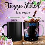 TAZZA STITCH IN LOVE PERSONALIZZATA CON NOME MOD.1