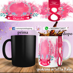 Tazza festa delle donne personalizzata con nome  MOD.1